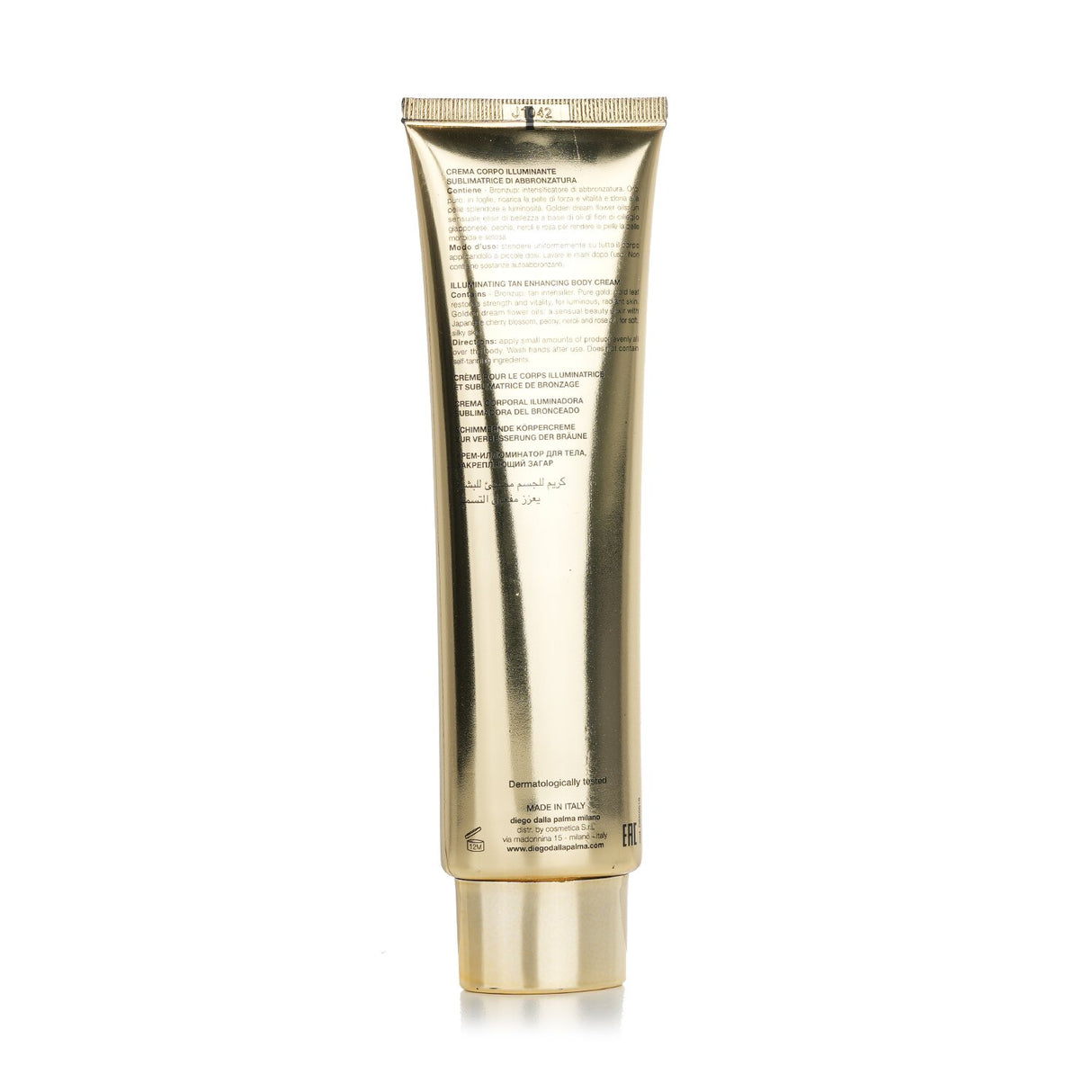 Golden Sun Tan Enhancer by Diego Dalla Palma Milano in a 150ml bottle for radiant, hydrated, sun-kissed skin.
