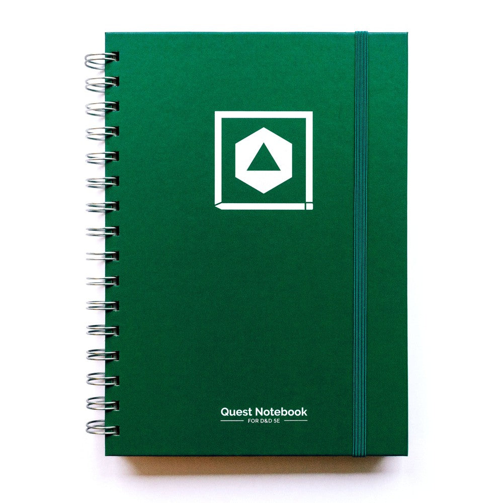 Dungeons & Dragons Character Quest Notebook - Wild Green Board Game