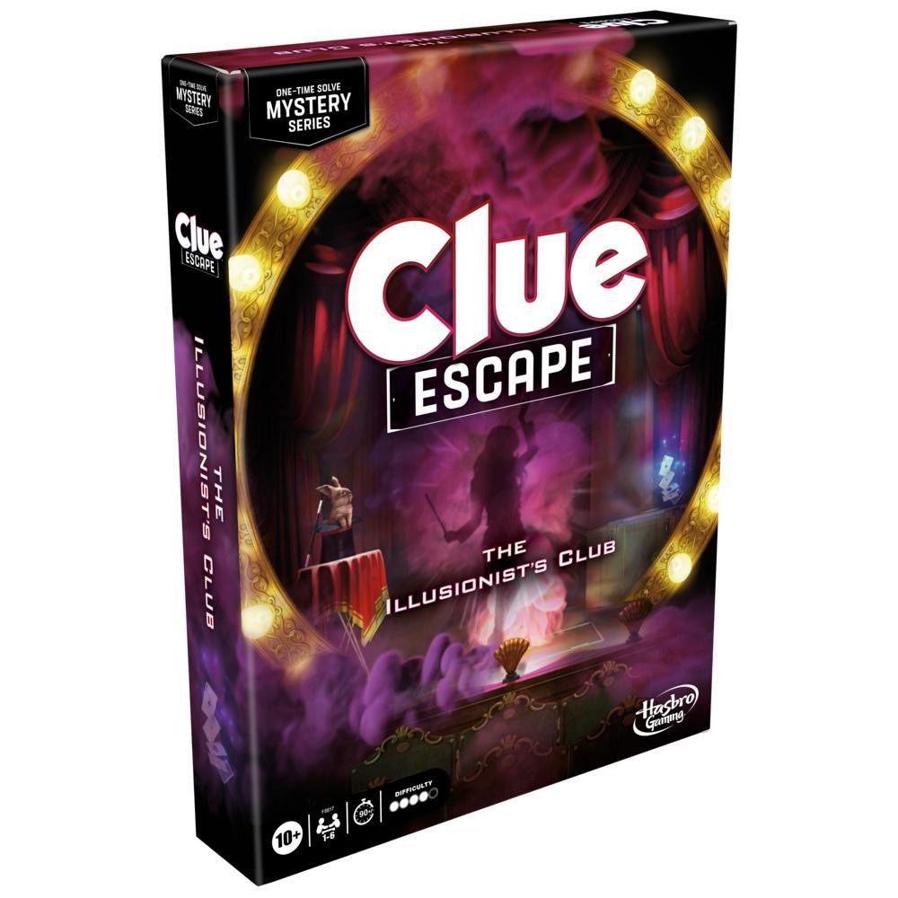 Clue Escape the Illusionists Club