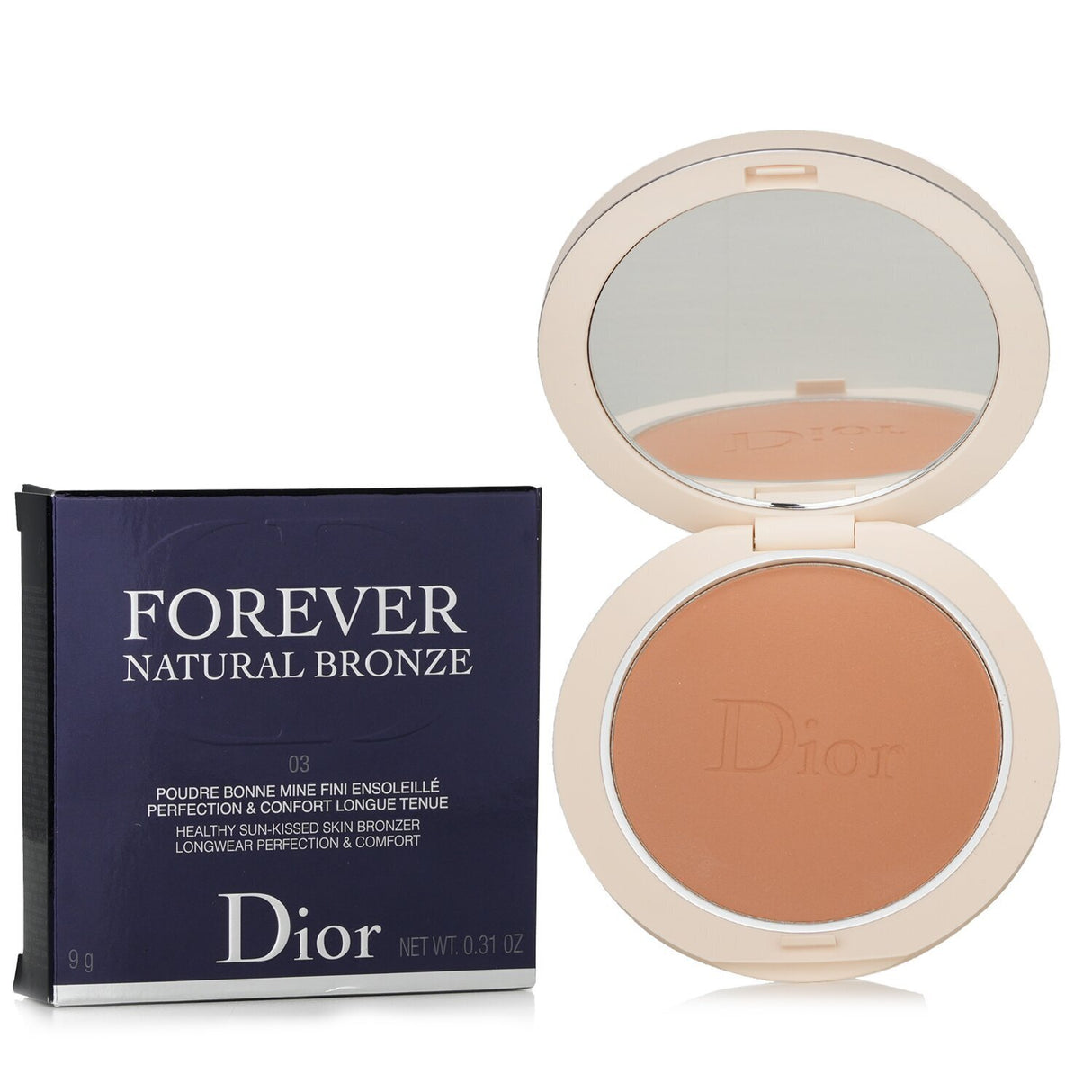 Christian Dior Dior Forever Natural Bronze Powder Bronzer - # 03 Soft Bronze 9g/