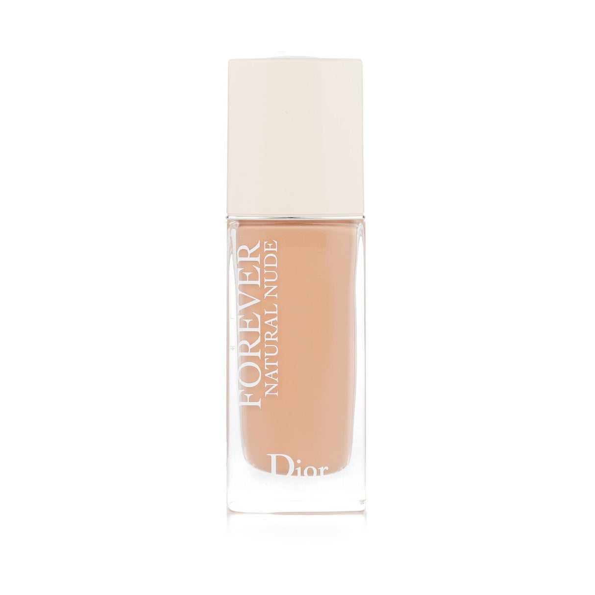 Dior Forever Natural Nude foundation in #3CR Cool Rosy, featuring 96% natural ingredients for a lightweight, flawless finish.