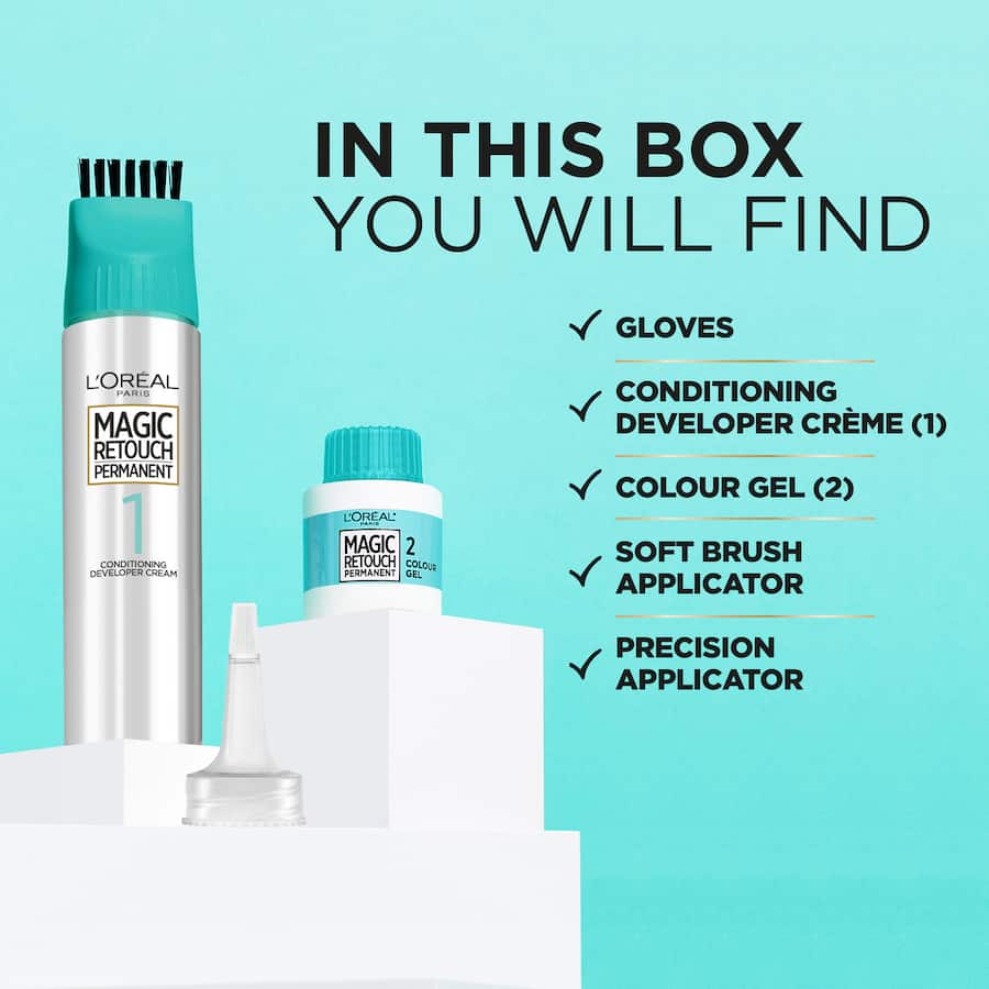 L'oreal Paris Magic Retouch Permanent Hair Colour 4 Dark Brown