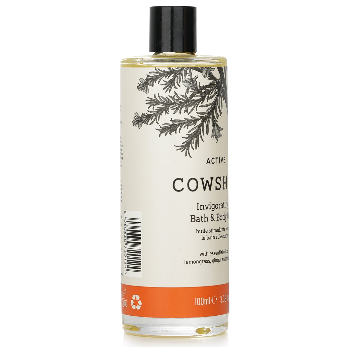 Cowshed - Active Invigorating Bath & Body Oil  - 100ml/3.38oz