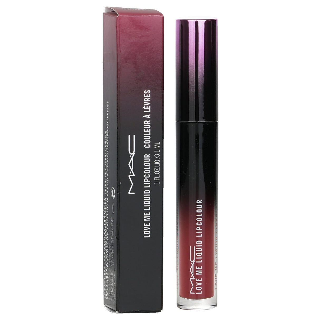 MAC Love Me Liquid Lipcolour in #480 Whatta Doll (Rose) features a hydrating, full-coverage formula with a satin finish.