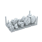 AK Interactive - Basing Bits - Rocks & Tors - 12 Pieces