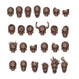 AK Interactive - Basing Bits - Skulls - 72 Pieces