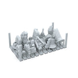 AK Interactive - Basing Bits - Village Ruins - 12 Pieces