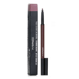 MAC Eye Brows Styler in #Hickory, a microfine brow pencil for natural, defined brows in deep warm red brown, includes a spoolie.