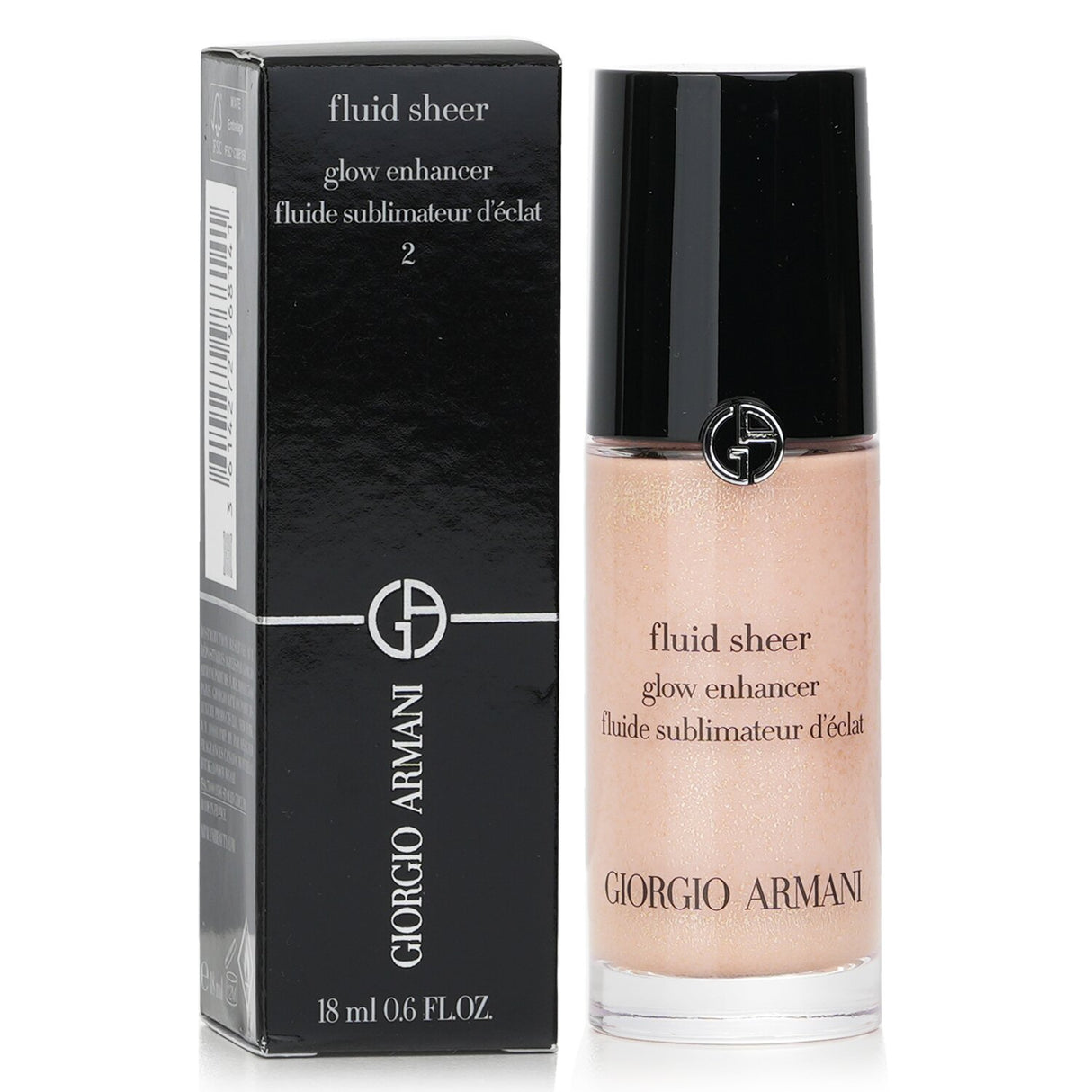 Giorgio Armani - Fluid Sheer Glow Enhancer (Mini) - # 02 Champagne  - 18ml/0.6oz