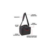 USA Gear Nintendo Switch and Accessory Case with Shoulder Strap - Red