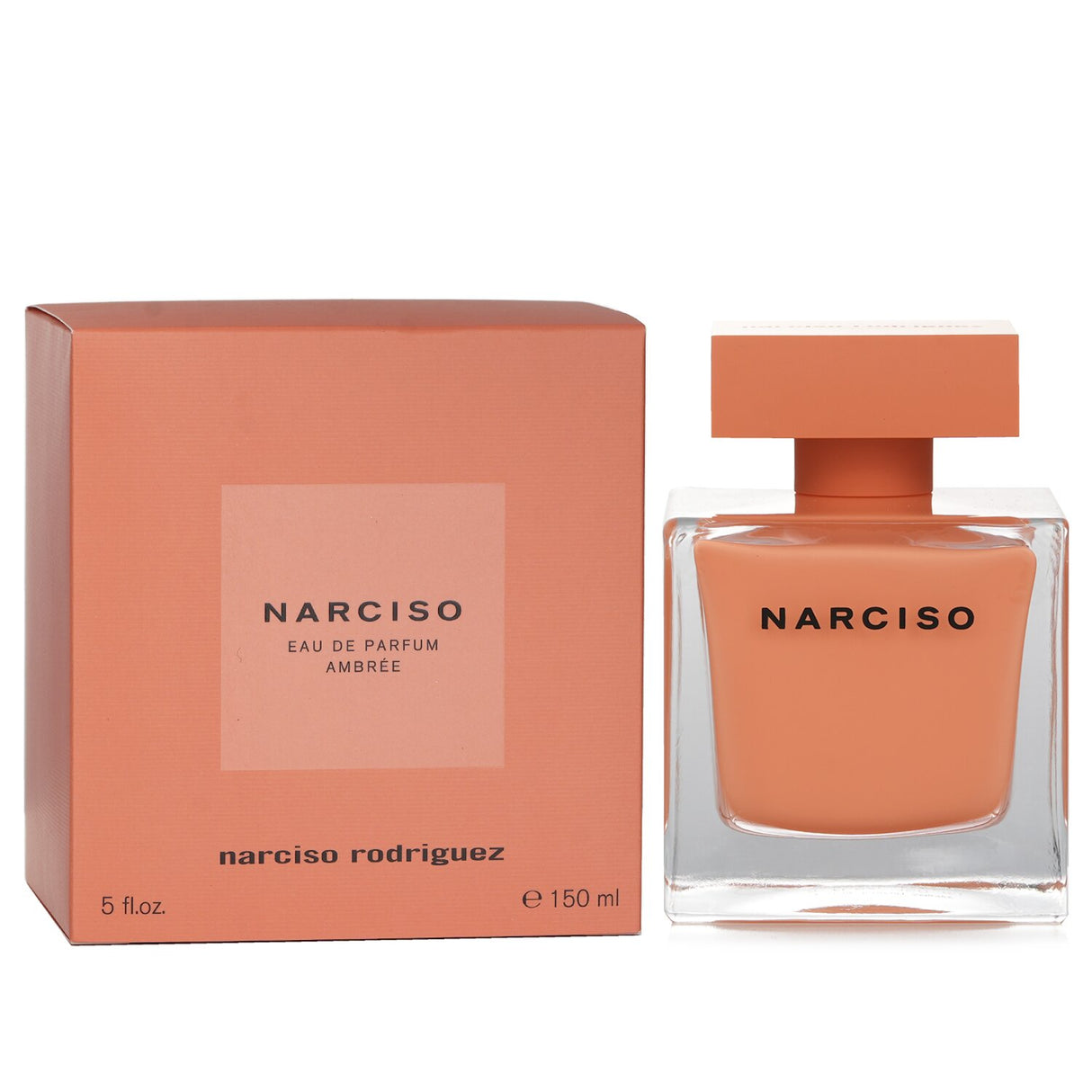 Narciso Rodriguez Narciso Ambree Eau De Parfum Spray 150ml, a captivating floral fragrance with tropical notes, ideal for spring and summer.