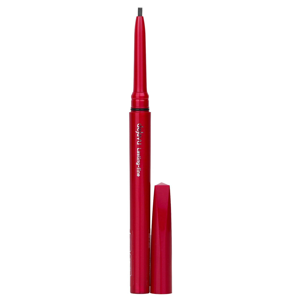 Dejavu Lasting Fine E Pencil in Real Black, a 24-hour waterproof eye pencil for flawless, long-lasting eye makeup.