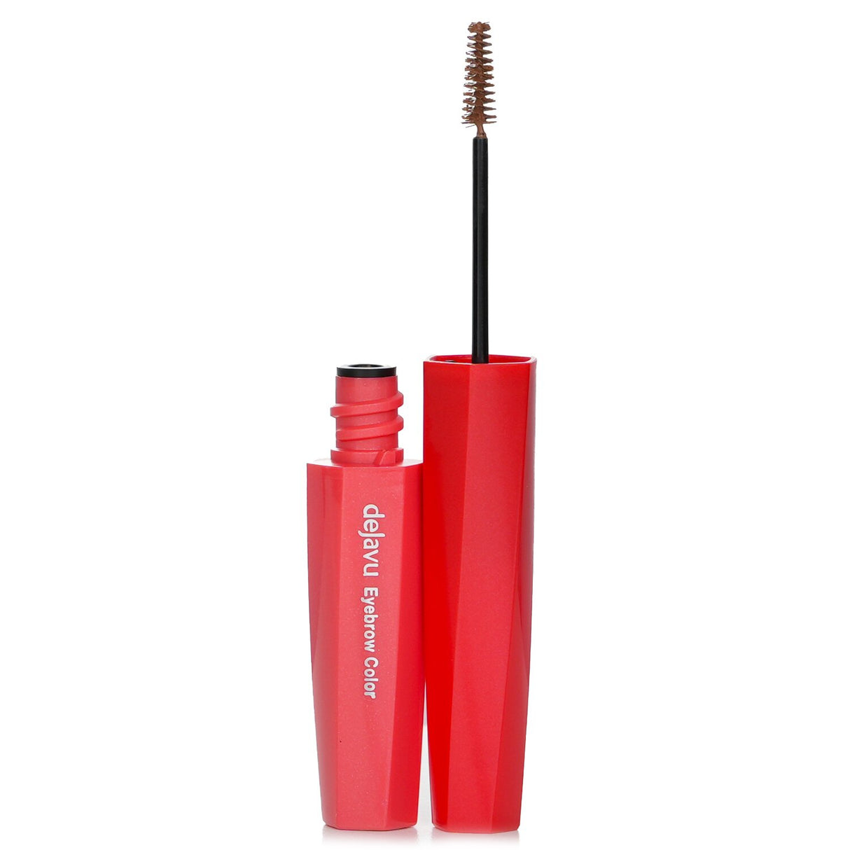 Waterproof eyebrow mascara in Natural Brown, featuring a 3mm brush for precise application and a soft, natural finish.