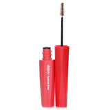 Waterproof eyebrow mascara in warm brown with a fine brush for natural-looking brows; easy to apply and remove.