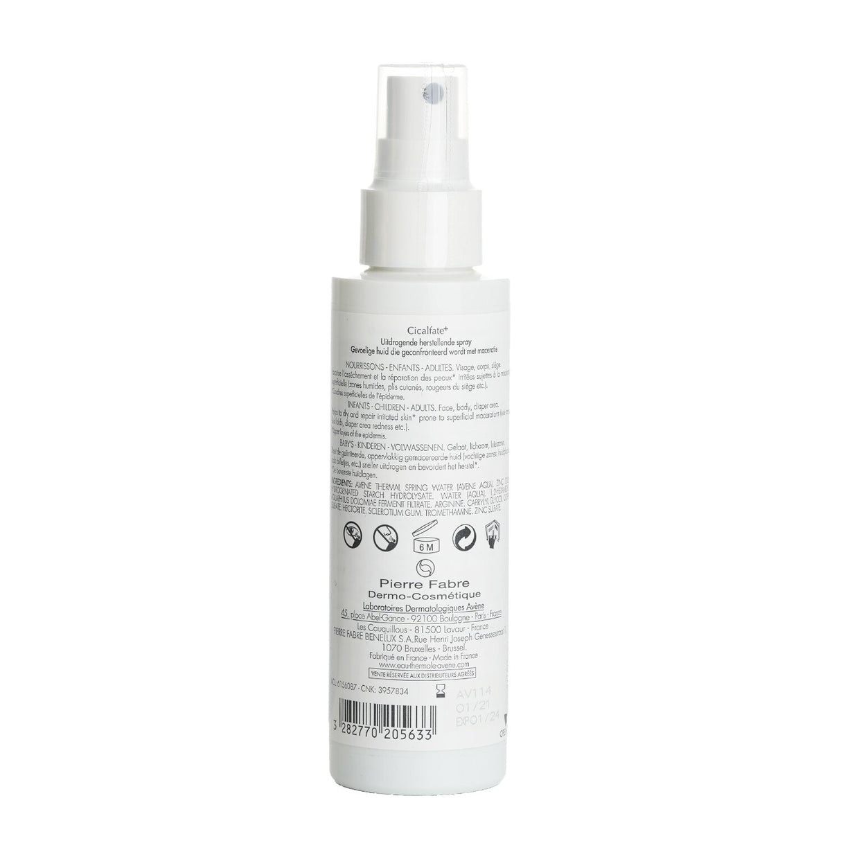 Avene - Cicalfate+ Absorbing Repair Spray - For Sensitive Irritated Skin Prone t