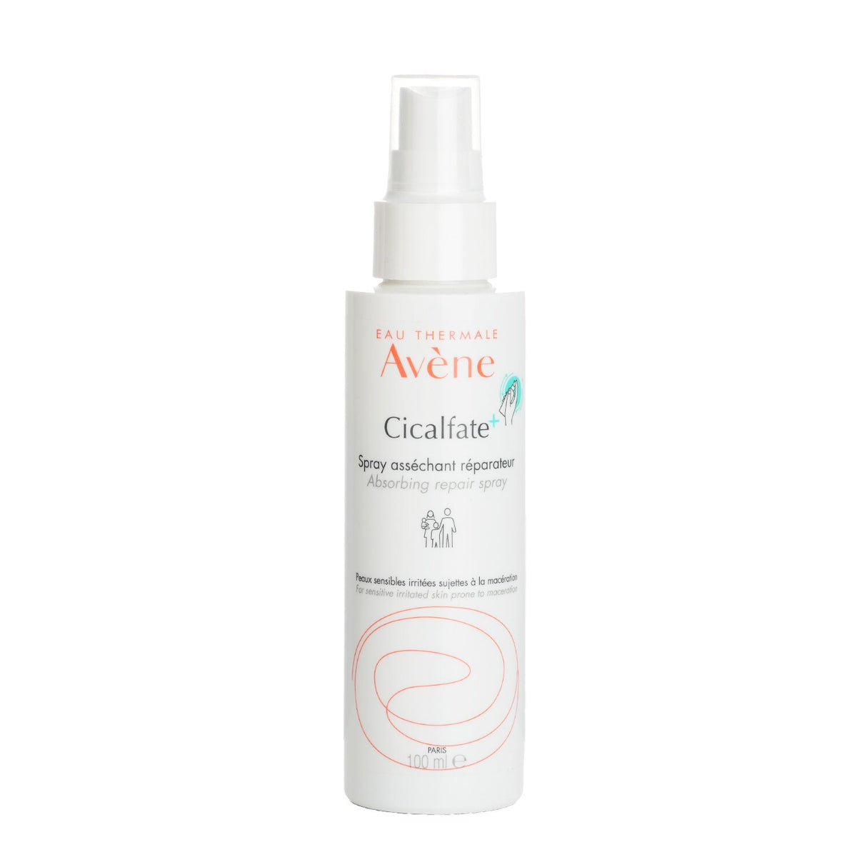Avene - Cicalfate+ Absorbing Repair Spray - For Sensitive Irritated Skin Prone t