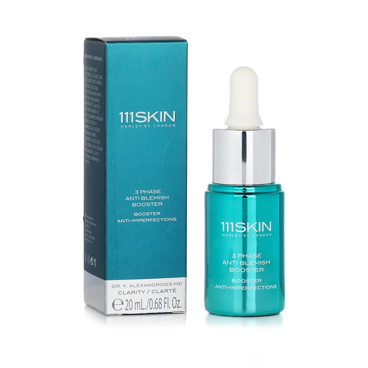 High-performance 3 Phase Anti Blemish Booster with Salicylic Acid and Kojic Acid for clearer, hydrated skin.