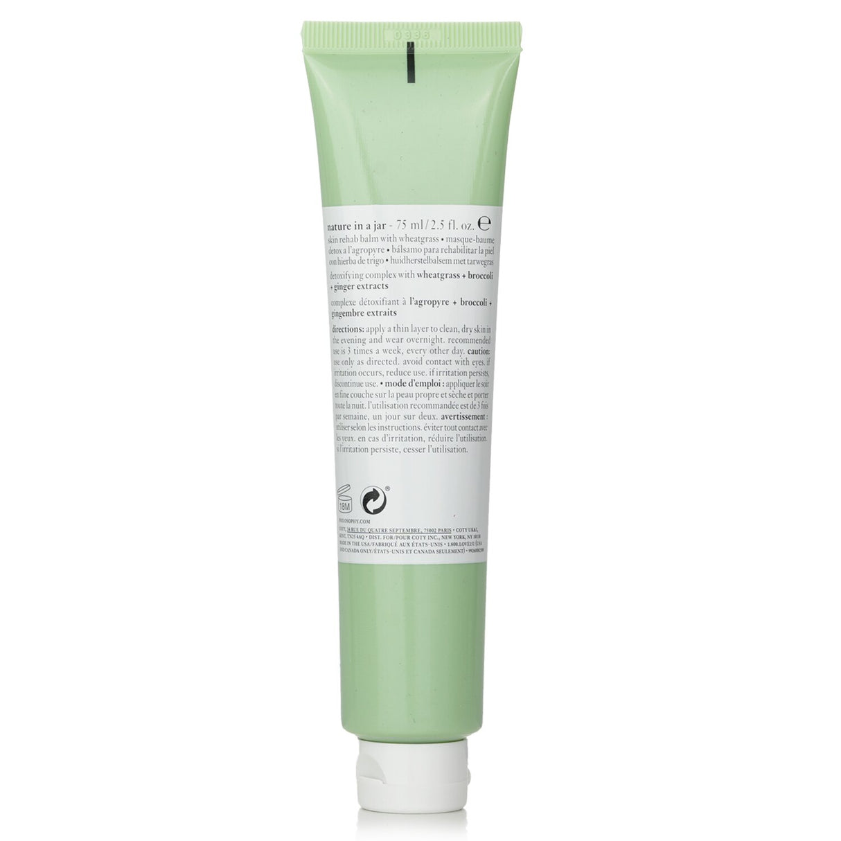 Ultra-nourishing facial balm with wheatgrass, delivering hydration and revitalizing stressed skin naturally.