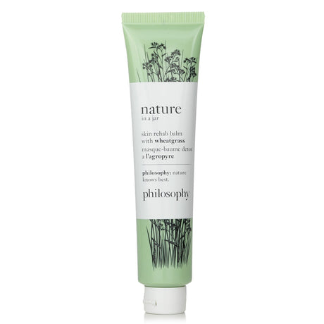 Ultra-nourishing skin rehab balm with wheatgrass, broccoli, and ginger for hydrated, radiant skin. Vegan and 97.6% natural.