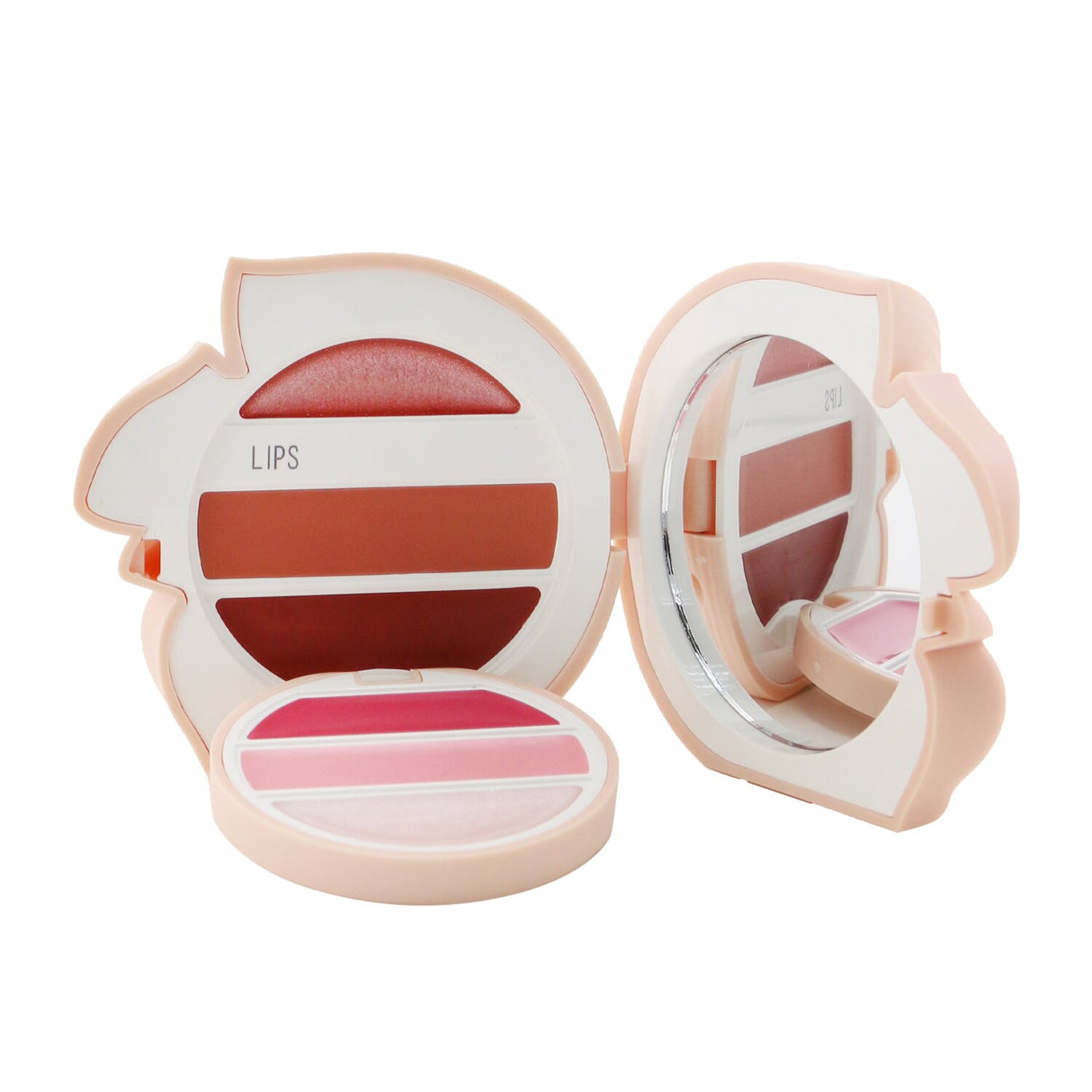 Pupa Squirrel 1 Lip Kit #001 featuring 2 glosses and 4 creams for versatile lip looks with high-shine finish.