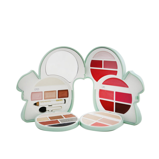 Pupa Squirrel 4 Kit #003 - versatile makeup set with highlighters, blush, eyeshadows, lip creams, and applicator for stunning looks.