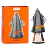 Pupa Ghost Kit #003 (Black Mood) features 4 pigmented eyeshadows and a matte lip cream for versatile makeup looks.