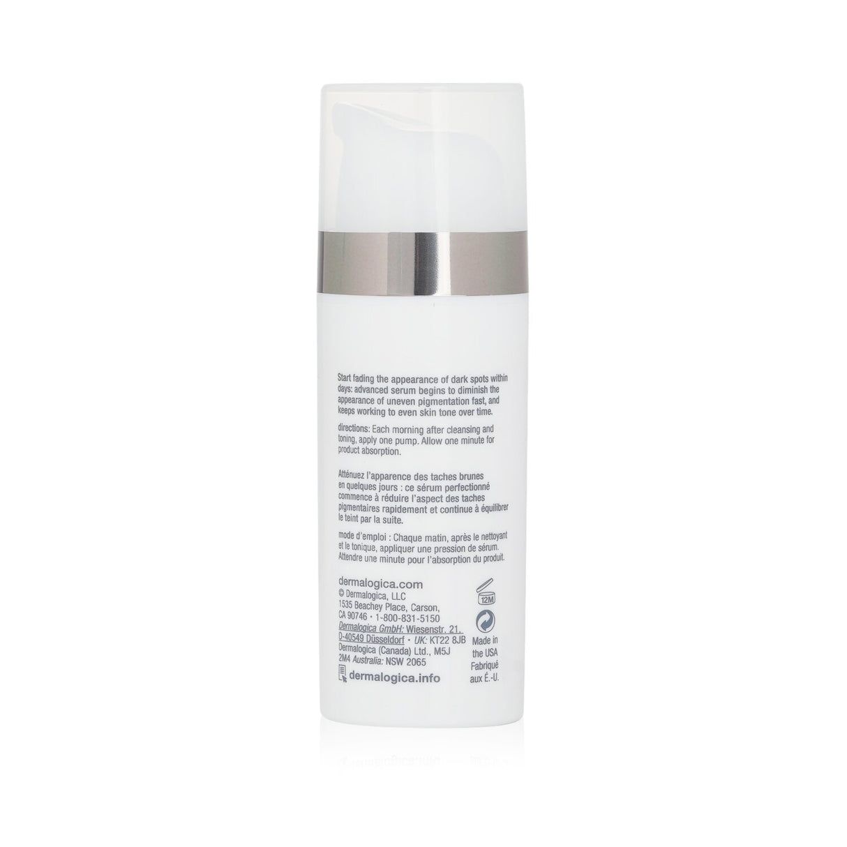 Dermalogica PowerBright Dark Spot Serum in a 30ml bottle, designed to brighten skin and fade dark spots with potent ingredients.