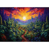 Puzzle - Trippy Puzzles - 1000 Piece Jigsaw Kaleidokush