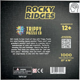 Puzzle - Trippy Puzzles - 1000 Piece Jigsaw Rocky Ridges