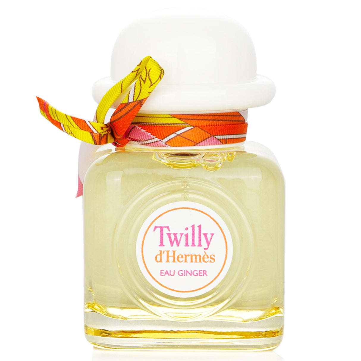 Hermes Twilly D'Hermes Eau Ginger fragrance in a stylish bottle, featuring vibrant peony and spicy ginger notes, perfect for spring.