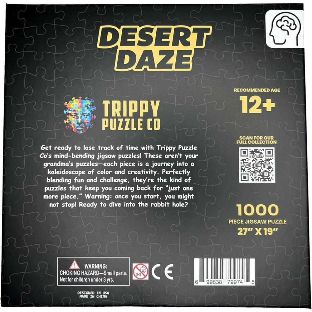 Puzzle - Trippy Puzzles - 1000 Piece Jigsaw Desert Daze