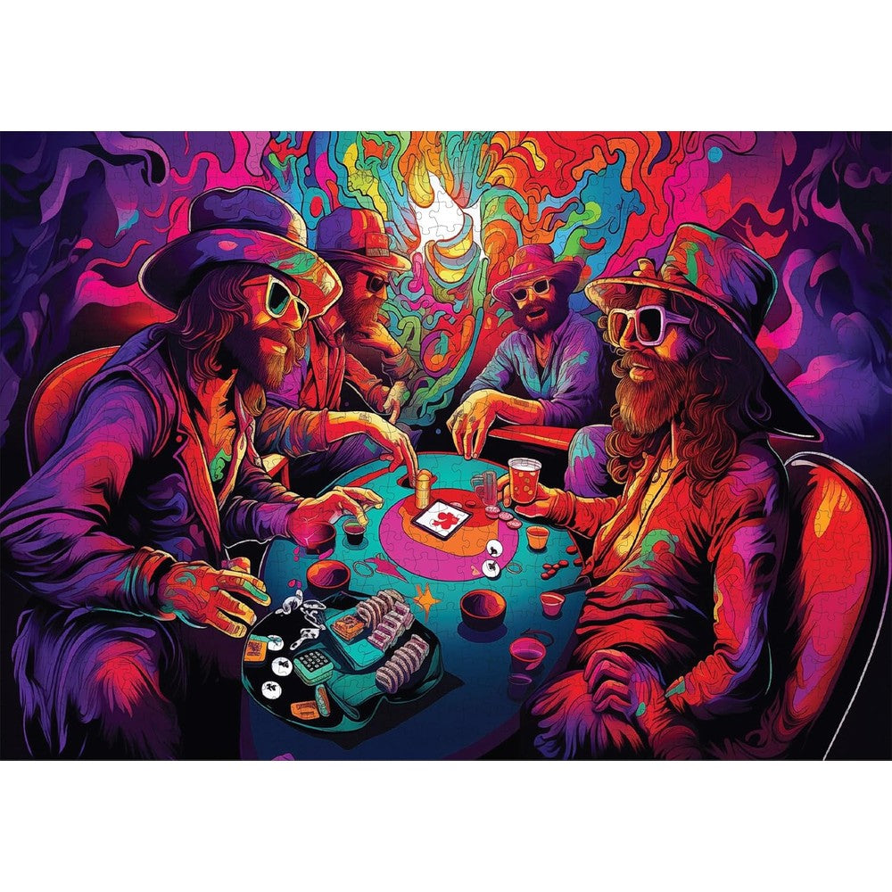 Puzzle - Trippy Puzzles - 1000 Piece Jigsaw Poker Palooza