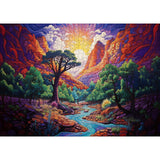 Puzzle - Trippy Puzzles - 1000 Piece Jigsaw Zion Zen