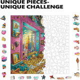 Trippy Puzzles - 300 Piece Wood Jigsaw Treasure Trove