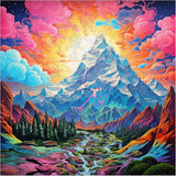 Trippy Puzzles - 300 Piece Wood Jigsaw Rocky Ridges