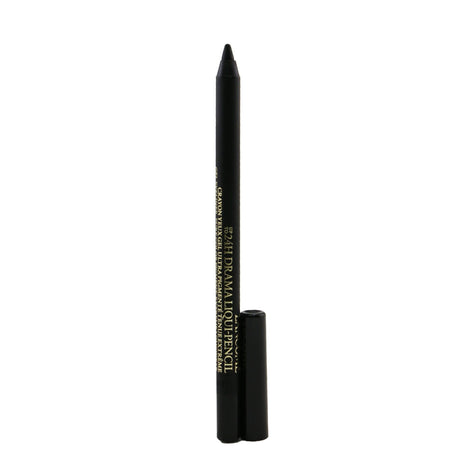 Lancôme Drama Liqui Pencil Waterproof Gel Eyeliner #01 Café Noir, 24-hour wear, rich pigmentation, blendable creamy texture.