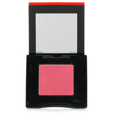 Shiseido POP PowderGel Eye Shadow #03 Fuwa-Fuwa Peach, a versatile peach shade with matte, shimmer, and sparkle finishes.