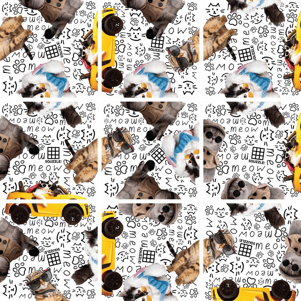 Squzzle Puzzle - Cool Cats