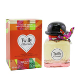 Hermes Charming Twilly D'Hermes Eau De Parfum Spray 85ml, a floral fragrance with ginger, jasmine, and sandalwood notes, elegantly packaged.