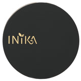 INIKA Organic Baked Mineral Contour Duo in Almond, featuring champagne highlight and natural contour, nourishes and hydrates skin.