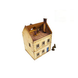 Micro Art Studio - WW2 Normandy Townhouse 3 PREPAINTED [28mm/1:56]