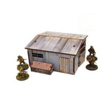 Micro Art Studio - WW2 Normandy Large Tin Shed PREPAINTED [28mm/1:56]