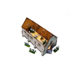 Micro Art Studio - WW2 Normandy Cowshed PREPAINTED [28mm/1:56]