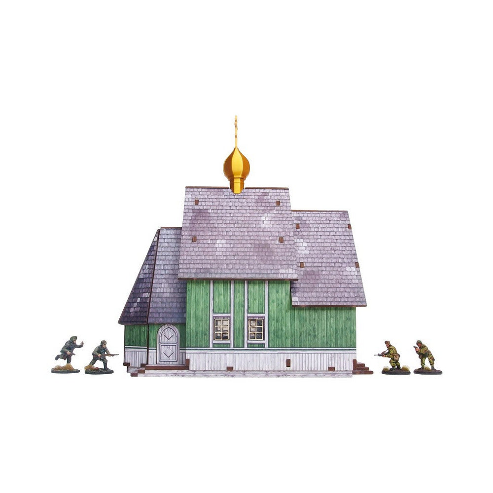 Micro Art Studio - WW2 Ostfront Village Tserkov (1) PREPAINTED [28mm/1:56]