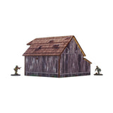 Micro Art Studio - WW2 Ostfront Village Barn (1) PREPAINTED [28mm/1:56]