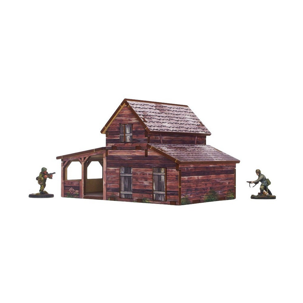Micro Art Studio - WW2 Ostfront Village Workshop (1) PREPAINTED [28mm/1:56]