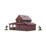 Micro Art Studio - WW2 Ostfront Village Workshop (1) PREPAINTED [28mm/1:56]