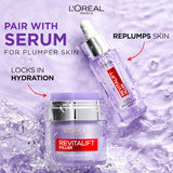 Loreal Revitalift Filler Face Cream Hyaluronic Acid Pluming Water 50mL