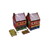 Micro Art Studio - WW2 Normandy Cafe PREPAINTED [15mm/1:100]