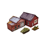 Micro Art Studio - WW2 Normandy Garage & Factory [15mm/1:100]